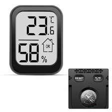 LCD Display Digital Thermometer Hygrometer Accurate Room Temp Humidity Sensor