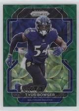 2021 Panini Prizm Green Scope Prizm 20/75 Tyus Bowser #286 3hd