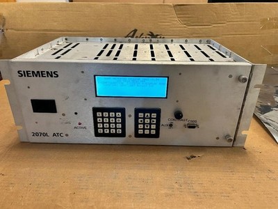 Siemens 2070L  ATC Traffic Controller 8150-1612-000 AAZ14068P026 READ!