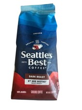 Seattle s Best Coffee Post Alley Dark Roast Ground Coffee 100 Arabica 12 oz