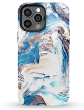 Clarity | Abstract Ocean Earth Sea Graphic | Scandinavian Nature Sky Waves Space