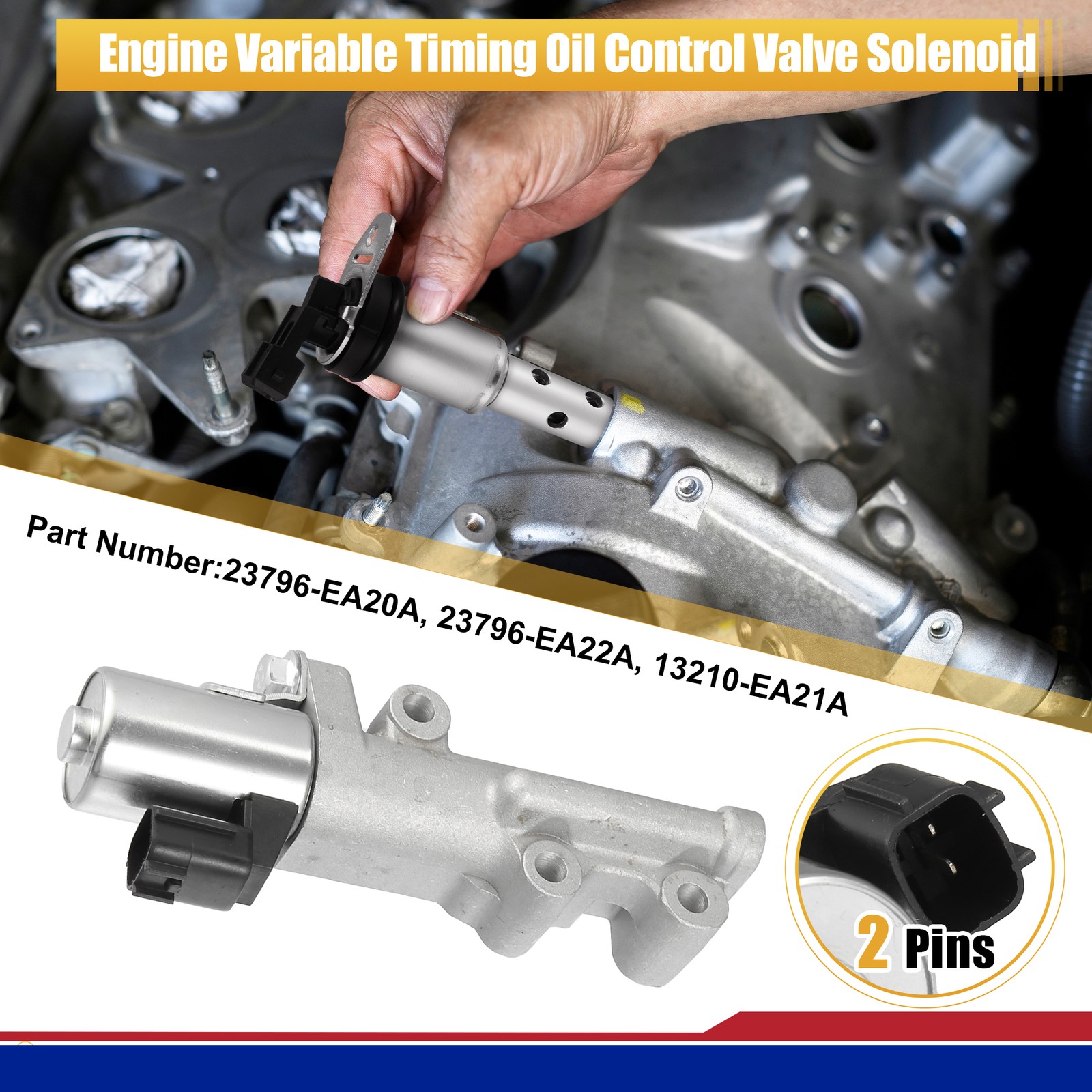 Solénoïde VVT soupape distribution variable Infiniti G35 FX35 3.5L V6 - 2