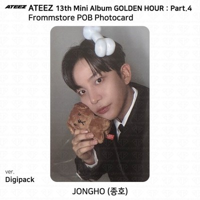 ATEEZ 13th Mini Album Golden Hour Part.4 FrommStore POB Photocard