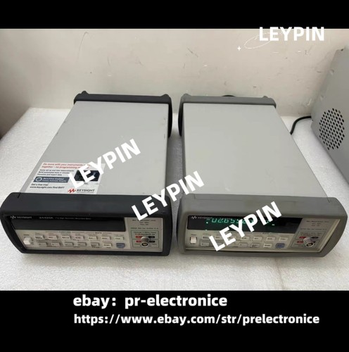 HP Agilent Keysight 34420A 7 1/2 bit nanovolt/Appearance with cable 34012A - Bild 2 von 4