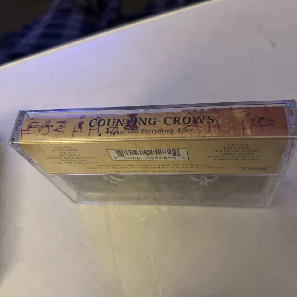 Counting Crows - August and Everything After - Cassette (1993) Sealed NEW - Image 3 of 3