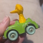 Sesame Street BIG BIRD driving Car Vintage 1983 Playskool Muppets 2.5" Figurine — photo 5