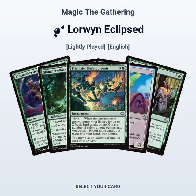 Magic The Gathering Lorwyn Eclipsed - Select Your Cards (LP)