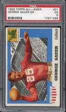 1955 Topps All-American Football Cards 45