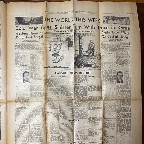 Lot of 1900 -1940s Towanda, PA and New York Ephemera Newspaper Postcards Adverts