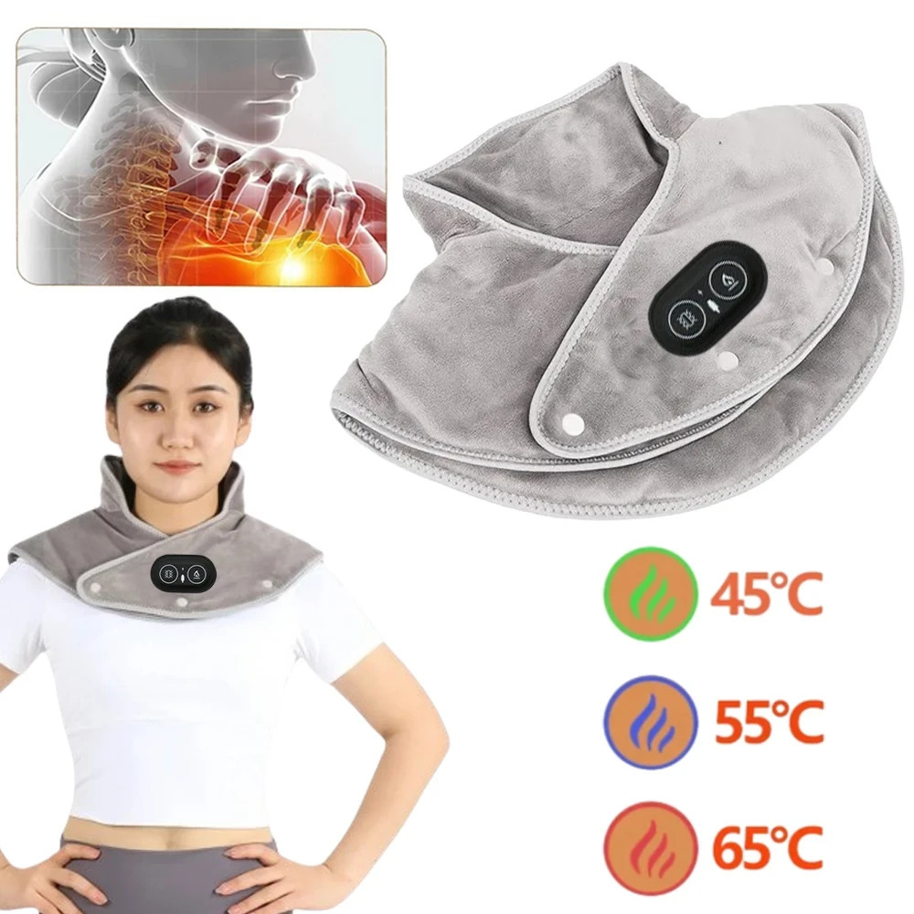 Coussin chauffant cervical électrique - Thermothérapie épaules