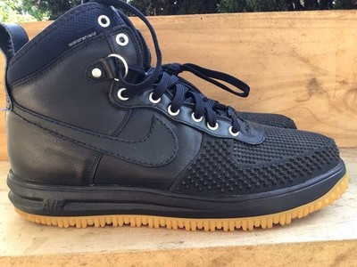 Nike Lunar Force 1 Duckboot Dark Obsidian Sneaker 805899-400 Men s 11.5