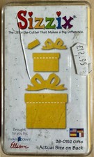 Sizzix Gifts Die Cut Original Yellow Medium 38-0152
