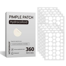 Hydrocolloid Acne Patches 360 Pc Spot Pimple Dots for Face Blemishes US
