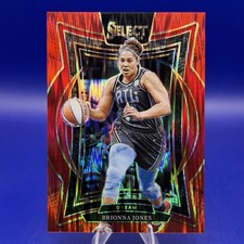 2025 Panini Select WNBA Brionna Jones Concourse Red Flash Prizm /349 #18 Dream