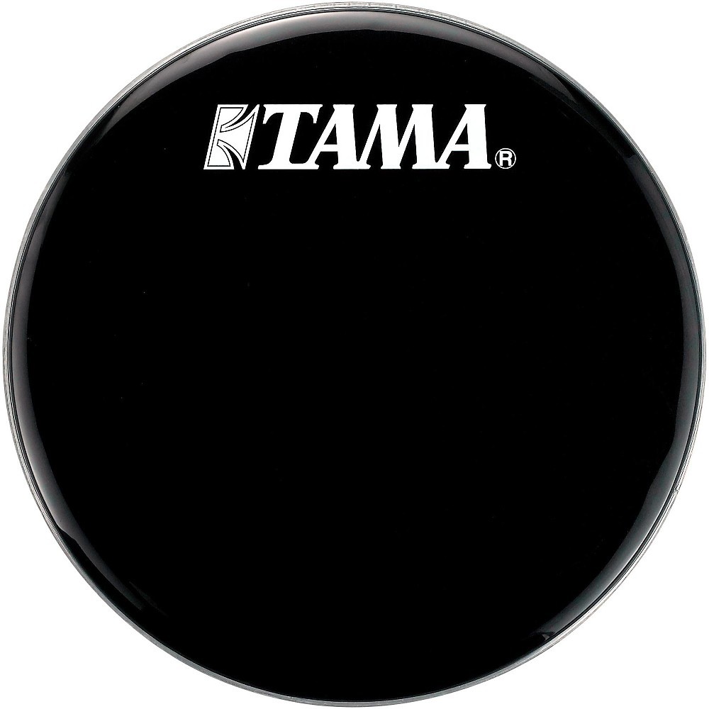 Tama Logo Resonant Bass Drum Head 22 in. Black