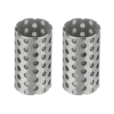 2 Pcs 15mm OD Strainer Mesh, 27mm H 80 Mesh Screen Y Shaped Strainer Valve Mesh