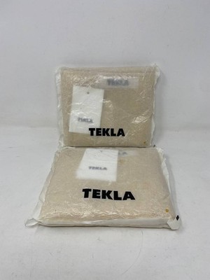 Tekla 25SS Washcloth 30x30cm Terry Towel TT-BL Black, Pack of 2   New