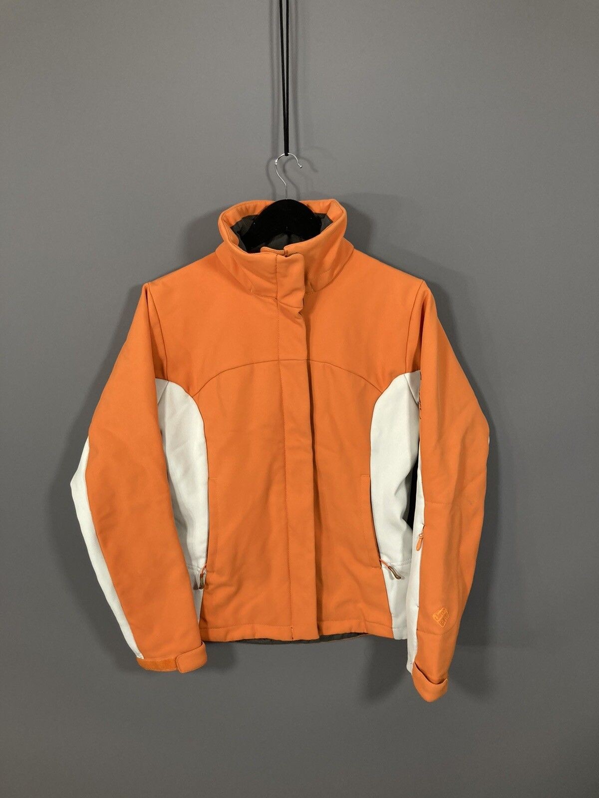 Giacca SALOMON SOFT SHELL Taglia XS Arancione Ottime condizioni Donna