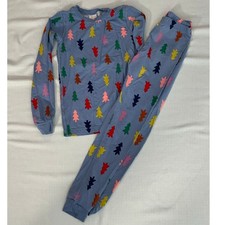 Hanna Andersson Christmas Tree Pajamas size 8