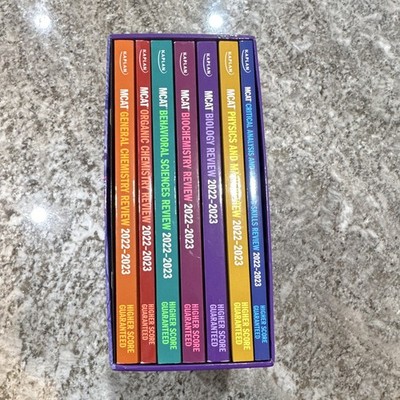 Kaplan MCAT Complete 7-Book Subject Review 2022-2023 Box Set, Sciences