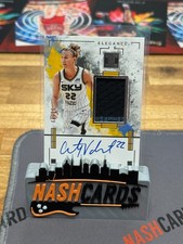 2025 Panini WNBA Impeccable Courtney Vandersloot Elegance Patch Auto #36/99 Sky
