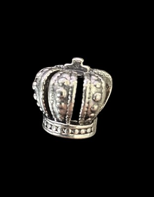 Echt Pandora Sterlingsilber Durchbrochen Königliche Krone Königin Bead Charm S1