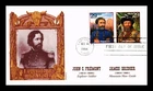 DR JIM STAMPS US COVER JOHN FREMONT & JIM BRIDGER LEGENDS OF WEST FDC COMBO