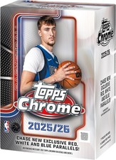 2025-26 Topps Chrome Basketball - Factory Sealed - Value Box