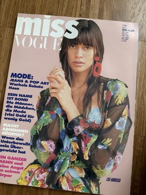 MISS VOGUE Germany 7/1989 Lisa Barbusca MICHAEL ROBERTS Talisa Soto PHILIP DIXON