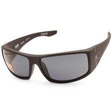 Spy Cooper XL Matte Black/Happy Gray Green Polarized Men's Sunglasses