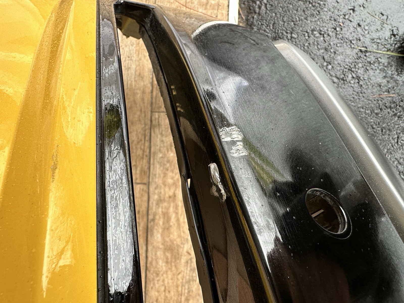 OEM GENUINE 2019-2023 LAMBORGHINI URUS REAR BUMPER YELLOW 4ML807511A