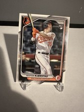 Heston Kjerstad 2024 Bowman RC #9 Baltimore Orioles 