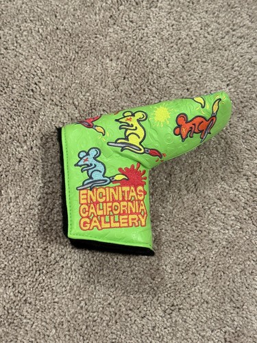 Scotty Cameron Gallery Only Super Tour Rat Painter Blade Headcover “Hot Lime"