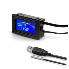 Digital Thermometer, Aquarium Thermometer, Digital Temperature Gauge, USB