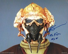 Matt Sloan Plo Koon Signed Licensed Star Wars 8x10 Photo Autograph