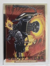 2024 SkyBox Marvel Masterpieces '92 Platinum #37 Ghost Rider Base