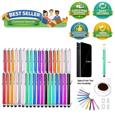 36 Pack Mobile Stylus Pens - Lightweight, Durable, Compatible with All Devices