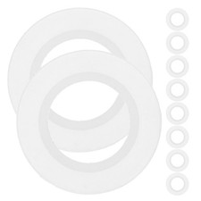 10Pcs Drain Seal Washer Set Silicone Gasket for Kitchen Bath Tub Drain