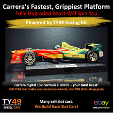 RTR Carrera Digital 132 30705 Formula E Powered by Pro TY49 Racing Kit