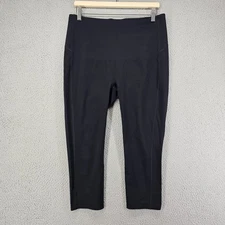 Spanx Pants Womens XL Black High Rise Ankle Leggings Shapewear Active Gym 30515R