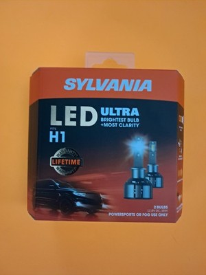 NEW - Sylvania LED ULTRA H1 - Powersports Fog Use Only - Free ShipN!