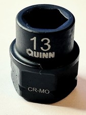 Quinn 13 Mm X 12 Dr Low Profile Impact Socket - 6 Point - Free Usa Shipping