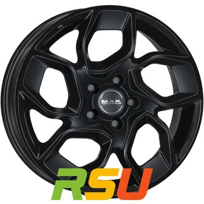 MAK Express gloss black 6.5x16'' ET65 LK5 118 ML 71.1 Alufelgen 16 Zoll