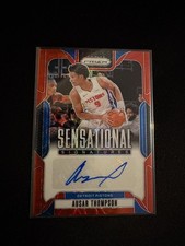 Ausar Thompson Auto 2024-25 Panini Prizm Sensational Signatures SS-AUS – Detroit