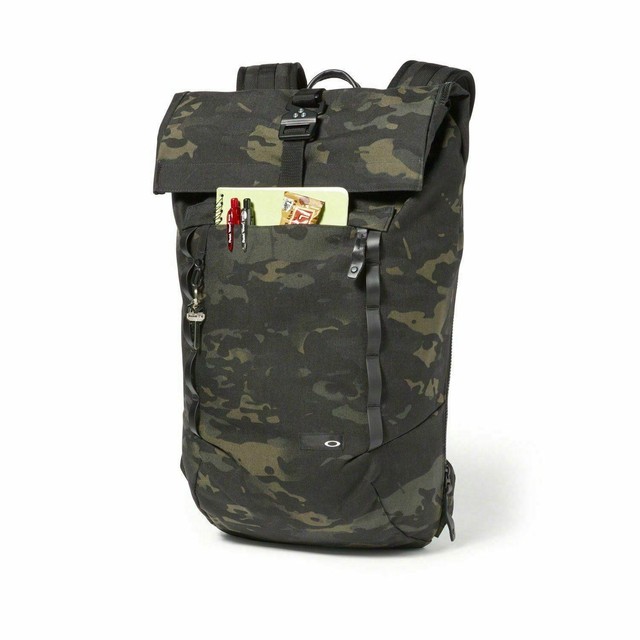 oakley roll top backpack