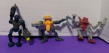 LEGO Bionicle Lot of 3 Action Figures 2006-2008 McDonald's Happy Meal Toys