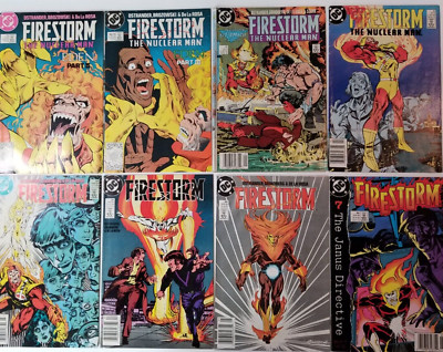 Firestorm The Nuclear Man DC Comics Assorted Lot 78, 79, 81-86 Copper Age 1989