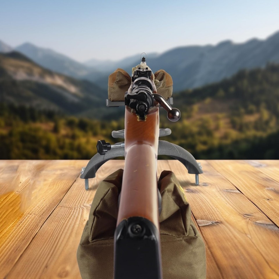 Shooting Rest Front Rest Adjustable Gun Rifle Rest for Outdoor Shooting