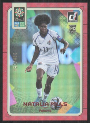 2023 Donruss FIFA Women's World Cup Red Natalia Mills Rookie /299 Panama #137