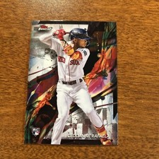 2024 Topps Finest Ceddanne Rafaela Rookie RC Base Card Red Sox A63